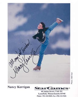 Nancy Kerrigan autograph