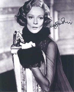 Maggie Smith autograph