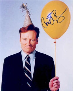 Conan O'Brien autograph