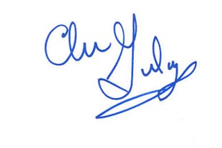 Clu Gulager autograph