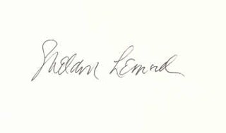 Sheldon Leonard autograph