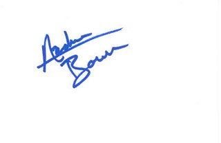 Andrea Bowen autograph