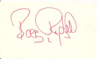 Bobby Rydell autograph