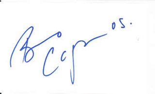 Bruno Campos autograph