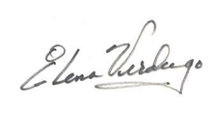 Elena Verdugo autograph