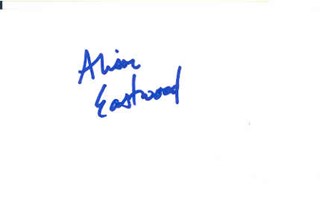 Alison Eastwood autograph