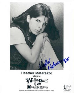 Heather Matarazzo autograph