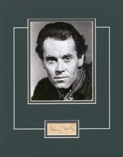 Henry Fonda autograph