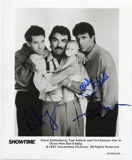 Three Men and a Baby autograph