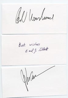 Watergate Group Lot autograph