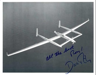 Dick Rutan autograph