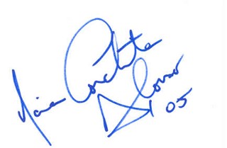 Maria Conchita Alonso autograph
