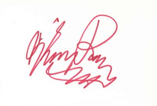 Mickey Rooney autograph