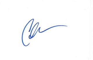 Clay Aiken autograph