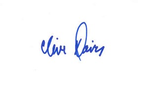 Clive Davis autograph