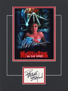 A Nightmare on Elm Street autograph