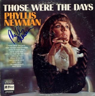 Phyllis Newman autograph