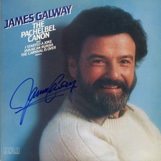 James Galway autograph