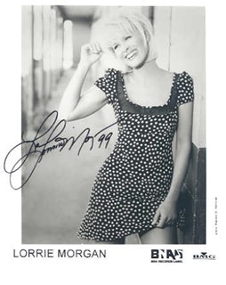 Lorrie Morgan autograph