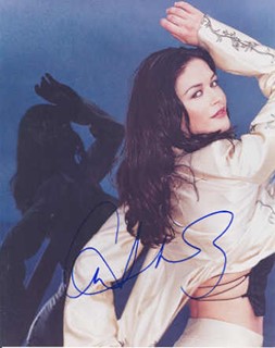 Catherine Zeta-Jones autograph
