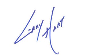 Gary Hart autograph
