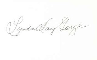 Lynda Day George autograph