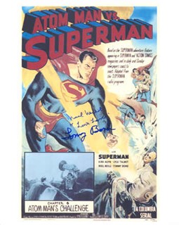 Atom Man vs. Superman autograph