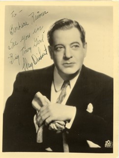 Walter Catlett autograph