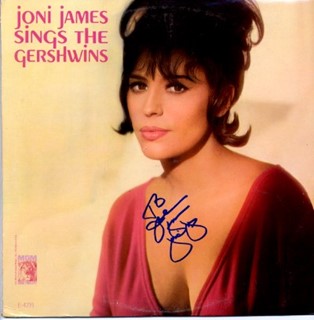 Joni James autograph
