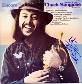Chuck Mangione autograph