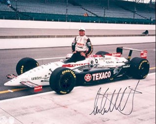 Michael Andretti autograph