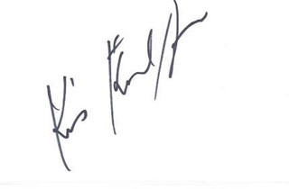 Kris Kristofferson autograph