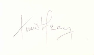 Timothy Leary autograph