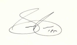 Sammy Cahn autograph