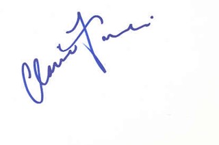 Claire Forlani autograph