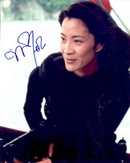 Michelle Yeoh autograph