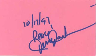 Jesse Jackson autograph