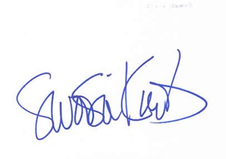Swoosie Kurtz autograph
