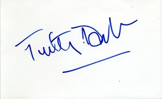 Timothy Dalton autograph