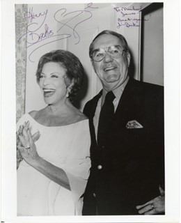 Henny & Jim Backus autograph
