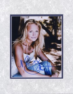 Miranda Lambert autograph