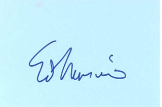 Ed Marinaro autograph