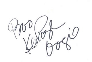 Ken Page autograph