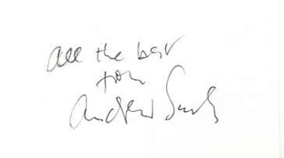 Andrew Sachs autograph