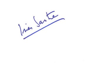 Ines Sastre autograph
