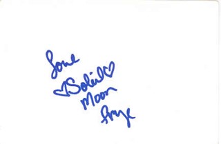 Soleil Moon Frye autograph