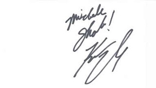 Kenny Chesney autograph