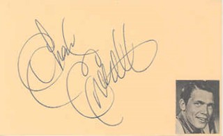 Chad Everett autograph