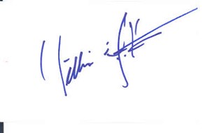William Fichtner autograph