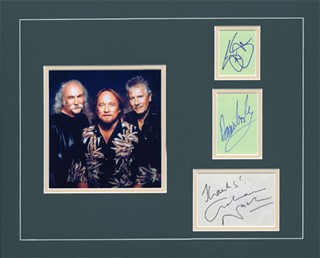 Crosby, Stills & Nash autograph